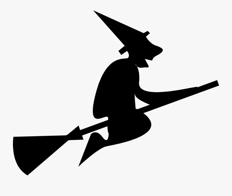 Witches Free Stock Photo Illustration Of A Flying Witch - Halloween Mini Murder Mystery Answers, Transparent Clipart