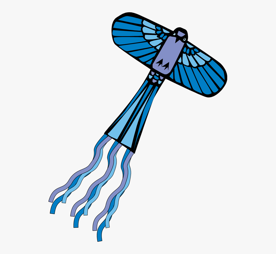 Blue Kite Clipart - Bird Kites Clipart, Transparent Clipart