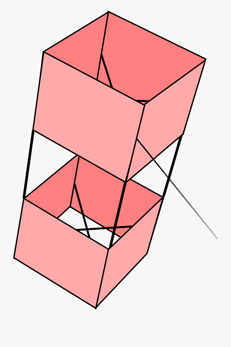 Box Kite, Transparent Clipart