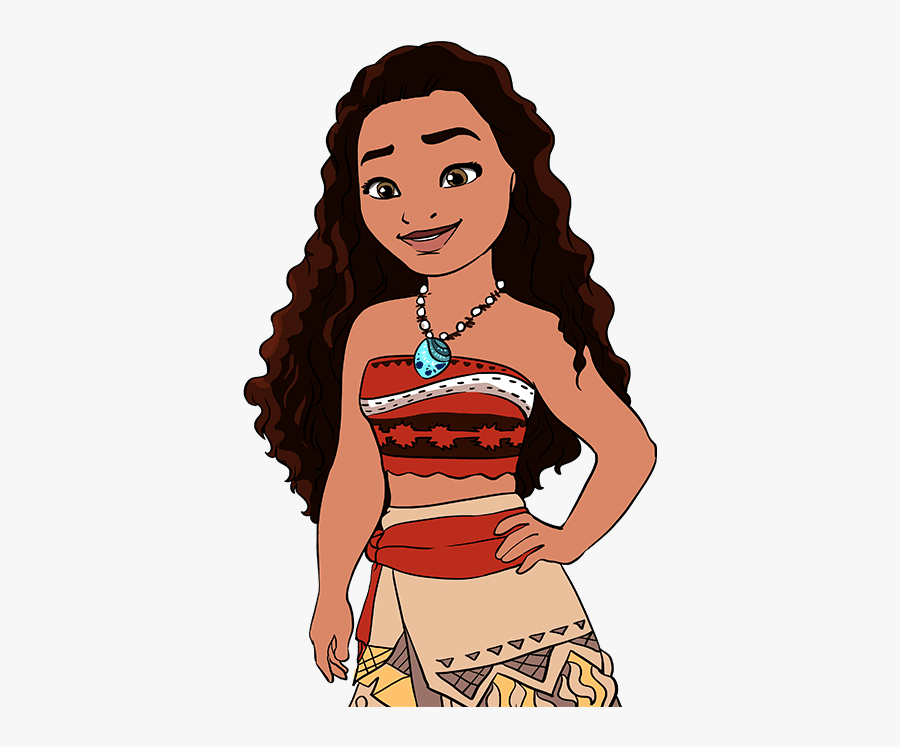 How To Draw Moana - Draw Moana, Transparent Clipart