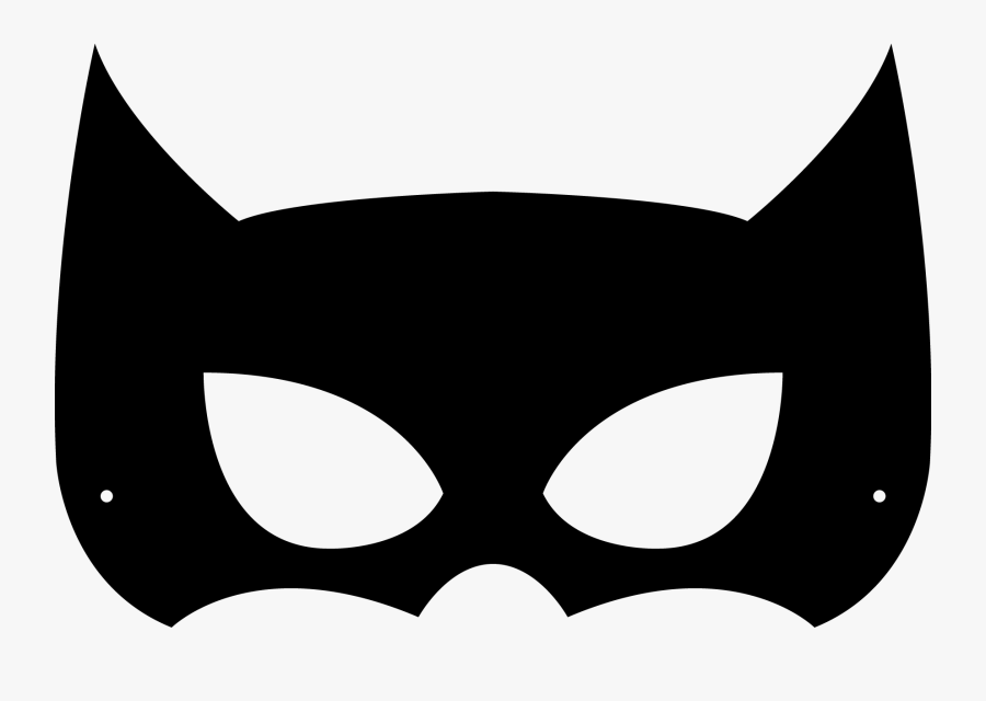 Catwoman Mask Cut Out, Transparent Clipart