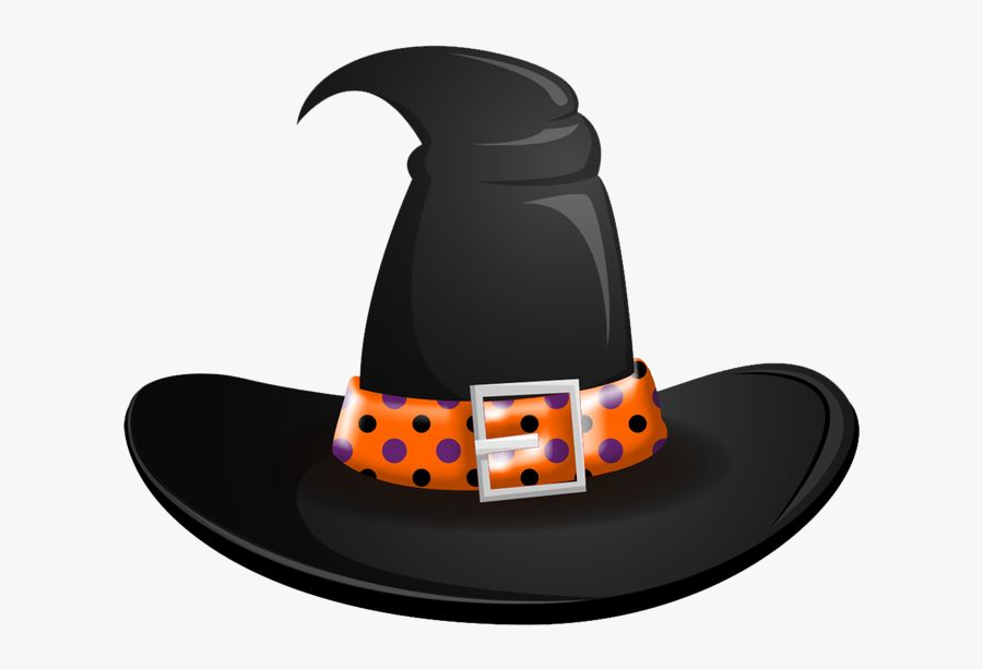 Witch Hat Halloween Clip Art Clipart Photo Transparent - Orange Witches Hat Clipart, Transparent Clipart