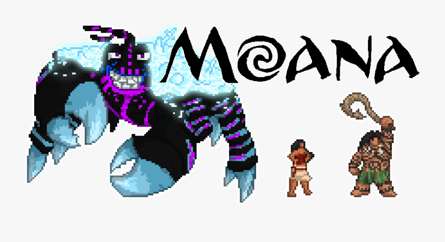 Pixel Moana - Moana, Transparent Clipart