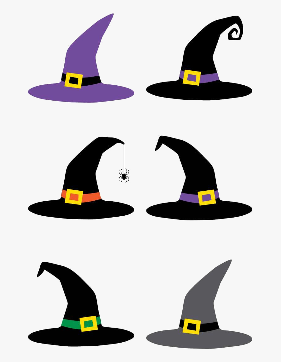 Witch Hat Cut Files Clip Art Hey Lets Make Stuff Transparent - Witches Hats Clip Art, Transparent Clipart