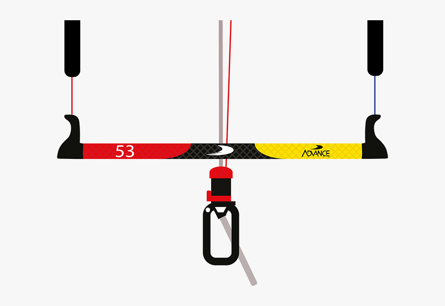 Advance Kites New Bar 2016 Simplified - Chicken Loop Advance Ikarus, Transparent Clipart