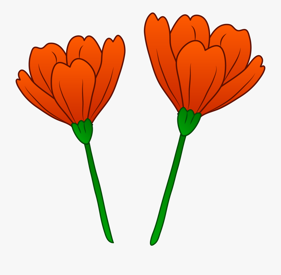 California Poppy Clip Art, Transparent Clipart