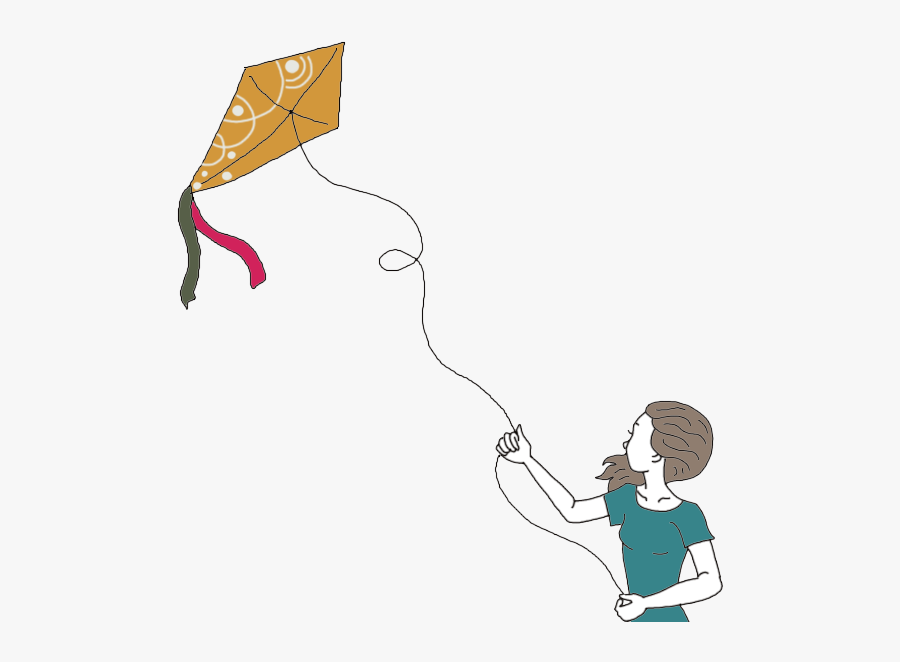 Kite - Illustration, Transparent Clipart
