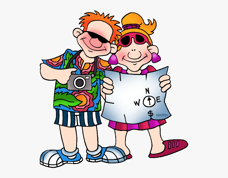 Florida Tourists - Tourist Clipart, Transparent Clipart