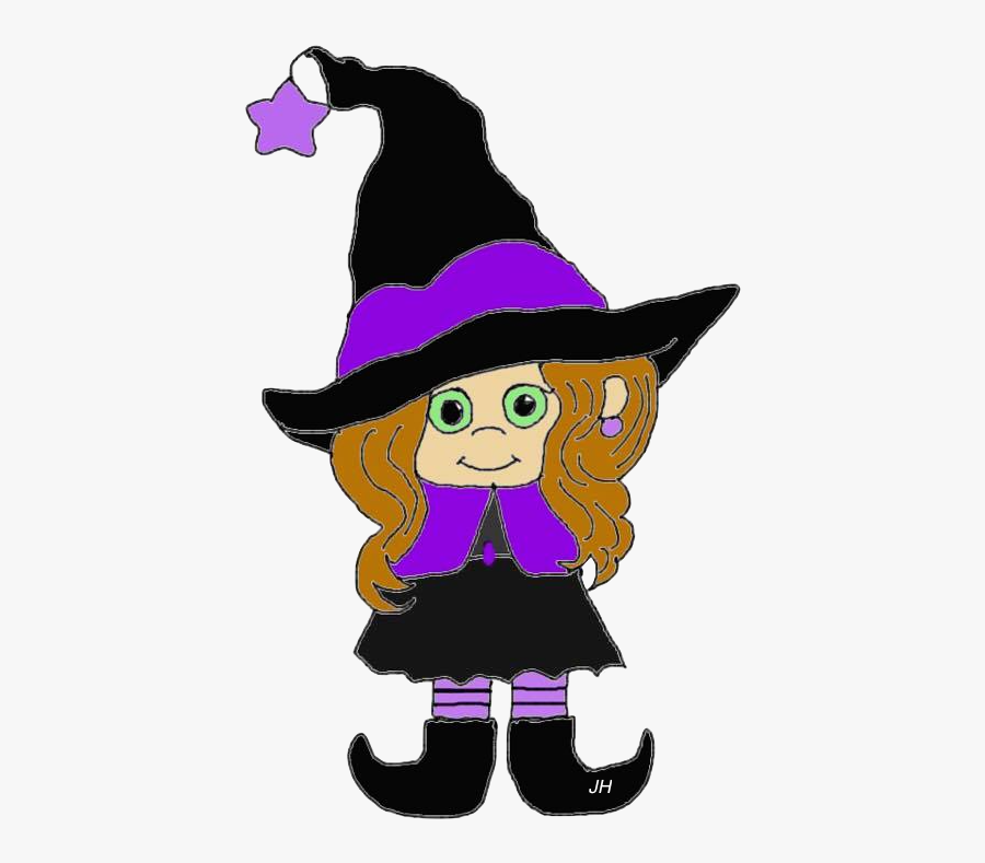Transparent Witch Clip Art - Cartoon, Transparent Clipart