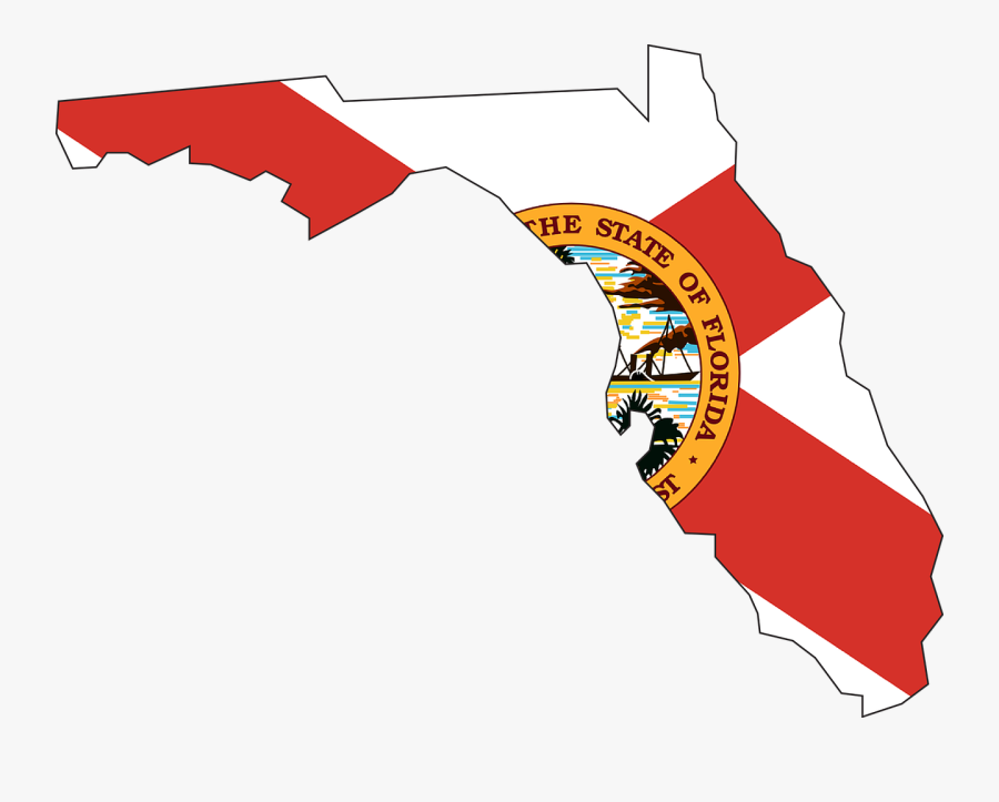Florida House - Florida State Flag Png, Transparent Clipart