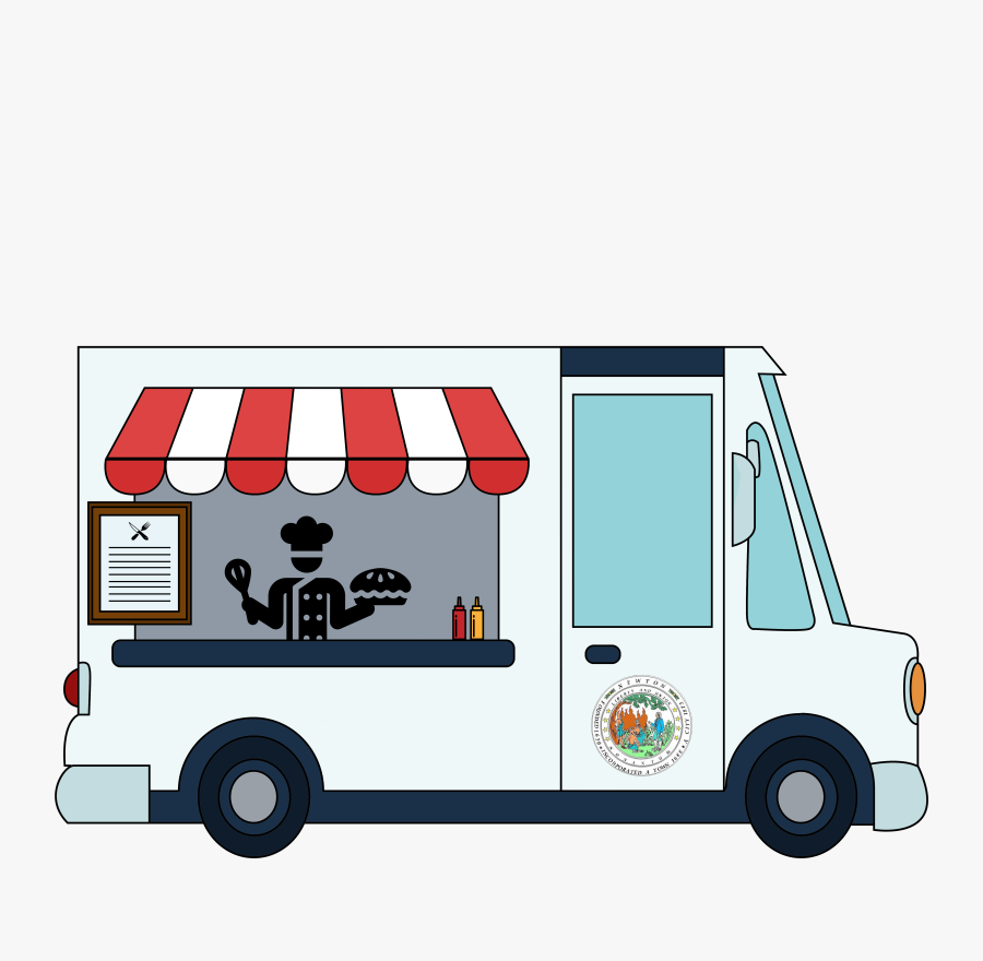 Food Truck Clip Art, Transparent Clipart