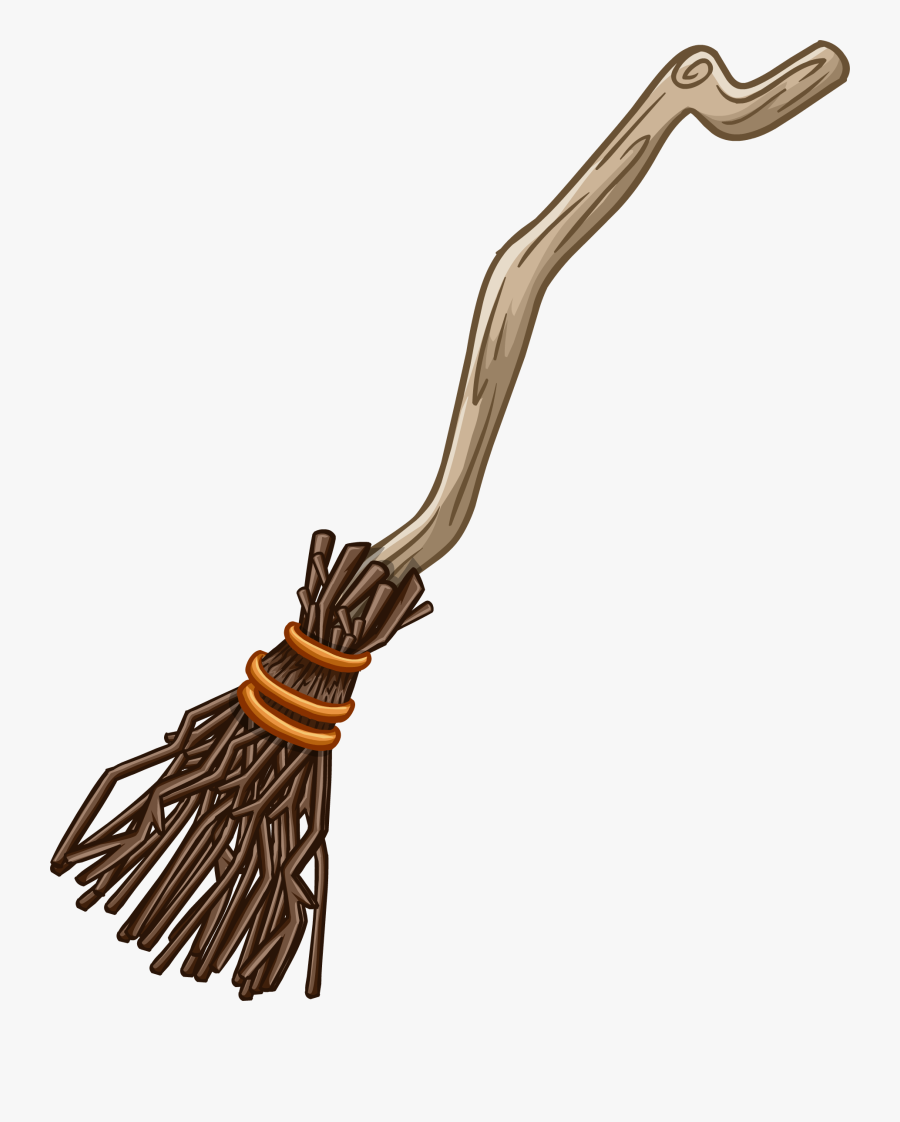 Clip Art Broomstick Png For - Witch Broom Clipart Transparent Background, Transparent Clipart