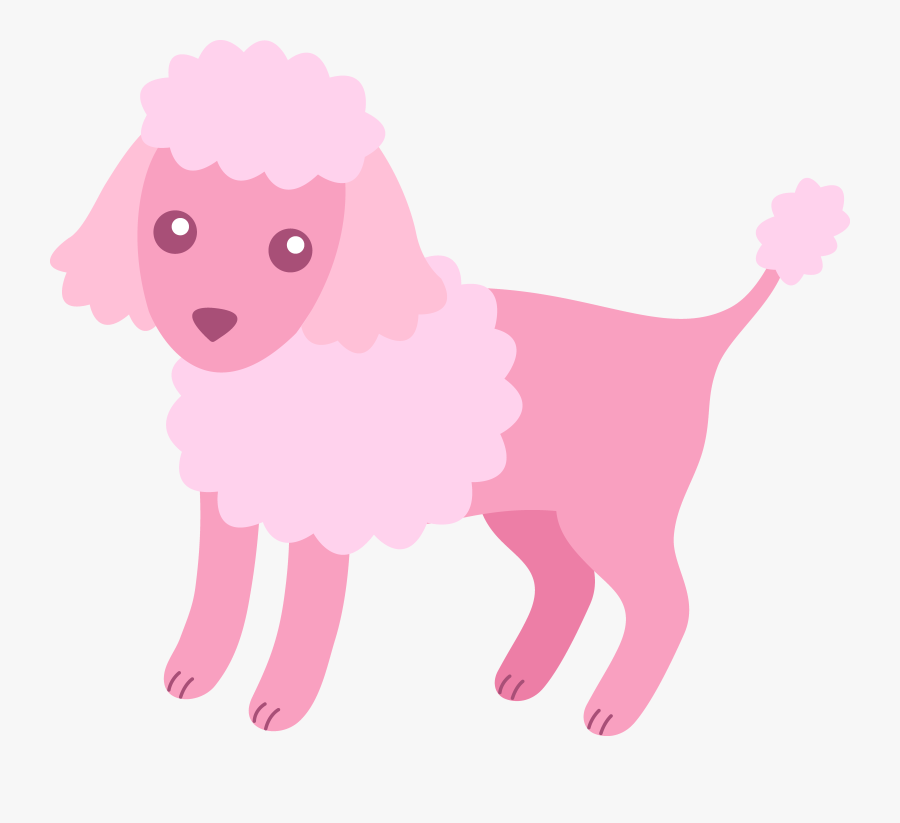 Pink Dog Tags Clip Art - Pink Puppy Clip Art, Transparent Clipart