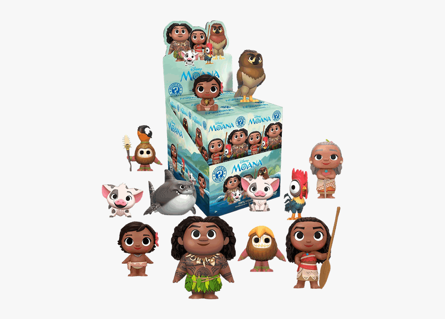 Moana Png Transparent - Funko Moana Mystery Minis, Transparent Clipart