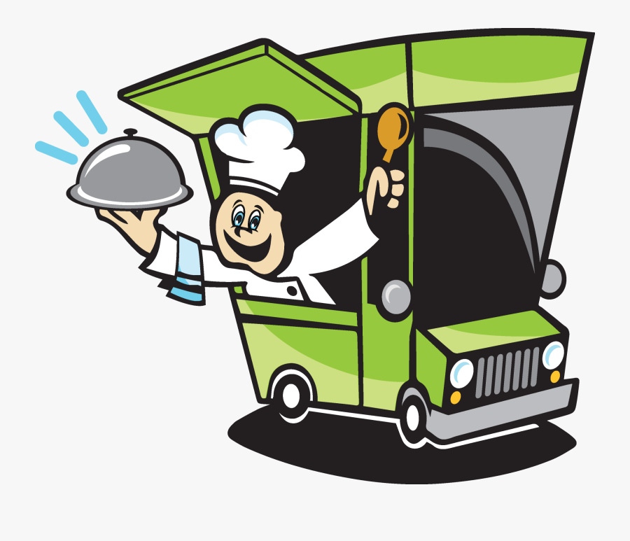 Transparent Background Food Truck Clip Art, Transparent Clipart