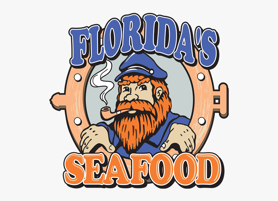 Florida Seafood Logo - Illustration, Transparent Clipart