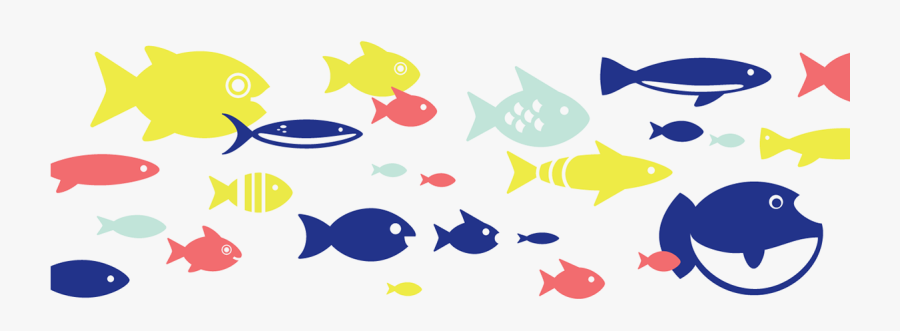 Happy Fish Is A Food Truck - Coral Reef Fish, Transparent Clipart