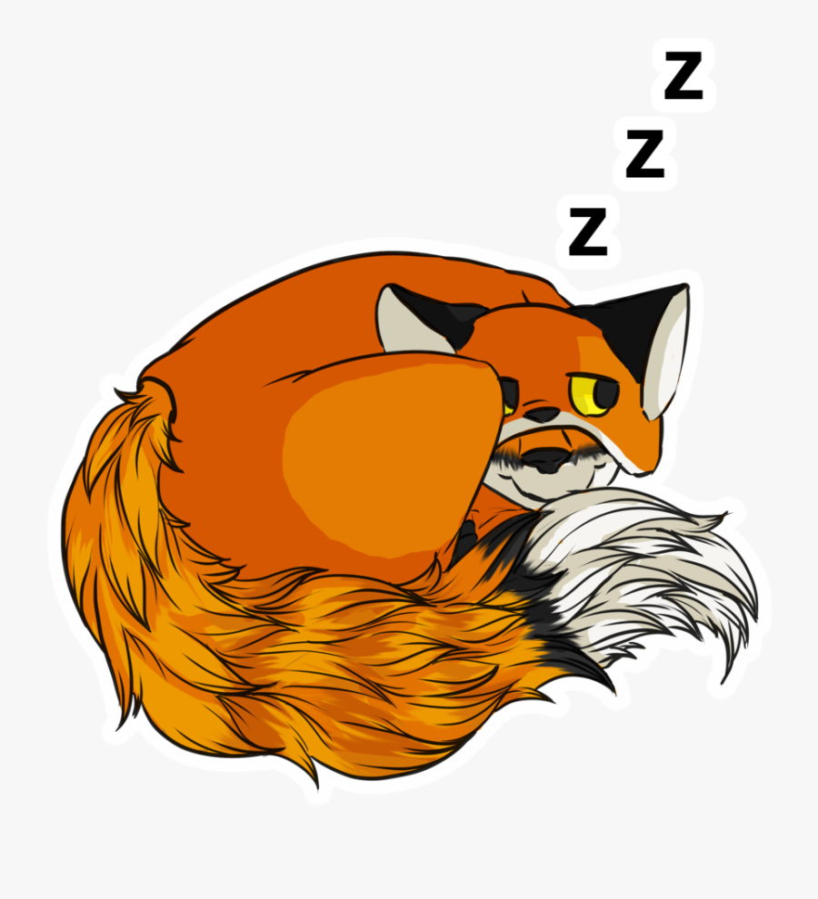 T Tail Sleep Sticker Clipart , Png Download, Transparent Clipart