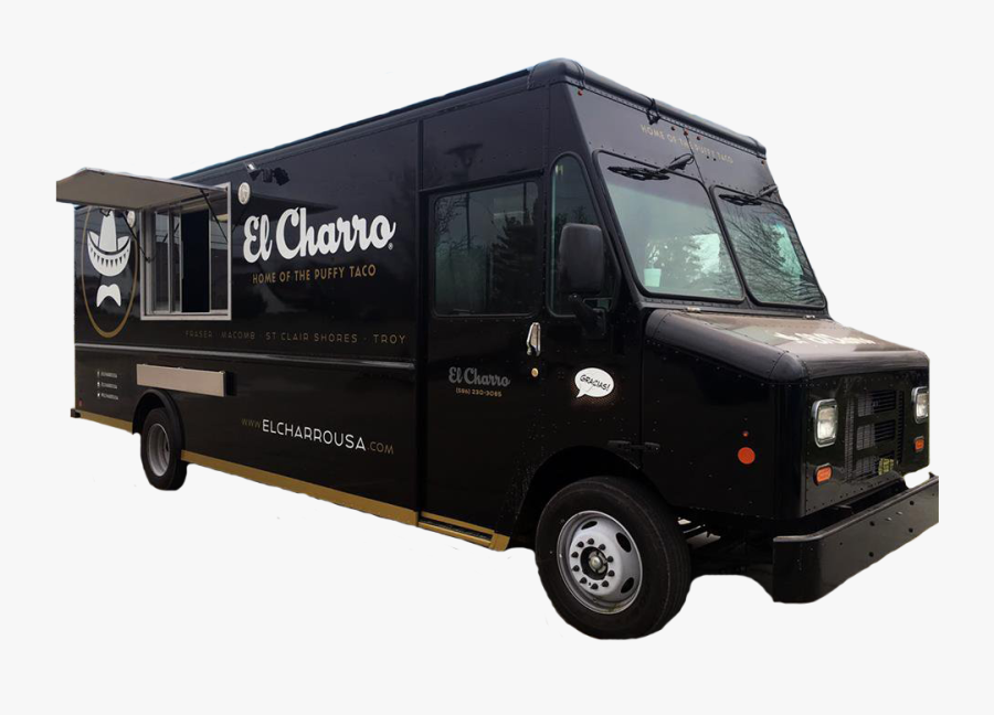 Transparent Taco Truck Clipart - Van, Transparent Clipart