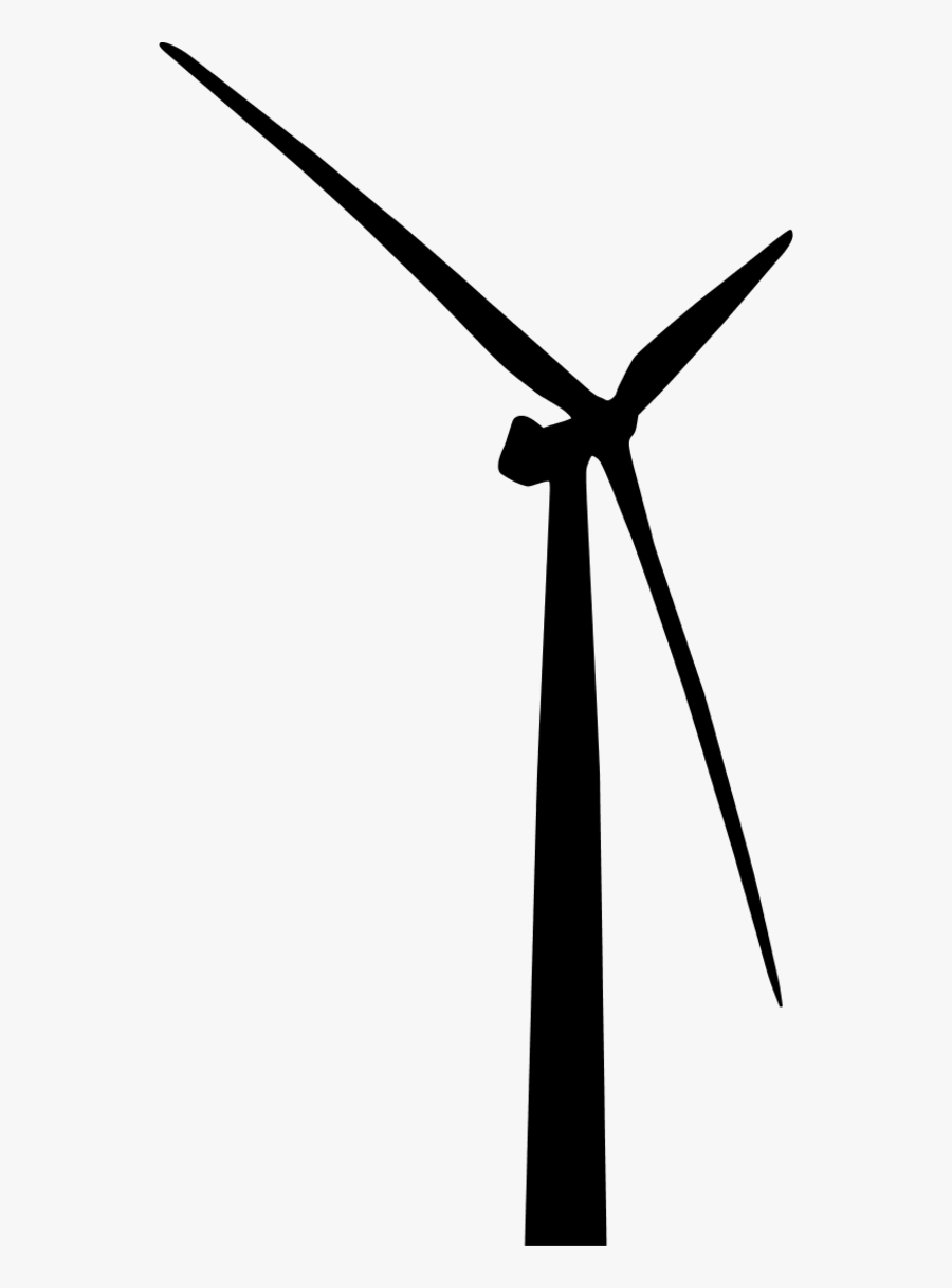 Wind Turbine - Wind Turbine Clip Art, Transparent Clipart
