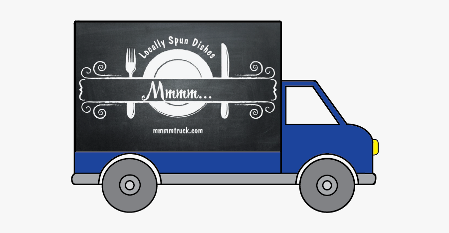 Mmmm Food Truck - Illustration, Transparent Clipart