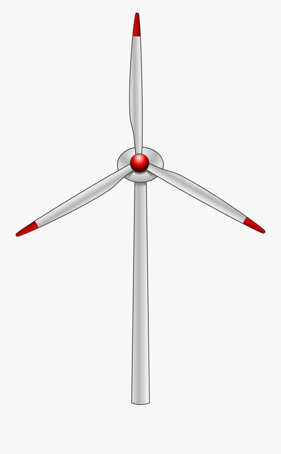 Big Image - Wind Turbine Clipart Gif, Transparent Clipart