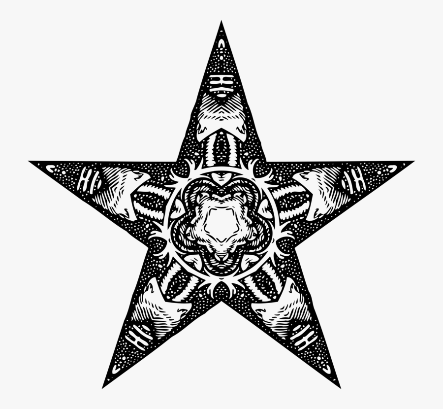 Triangle,star,symmetry, Transparent Clipart