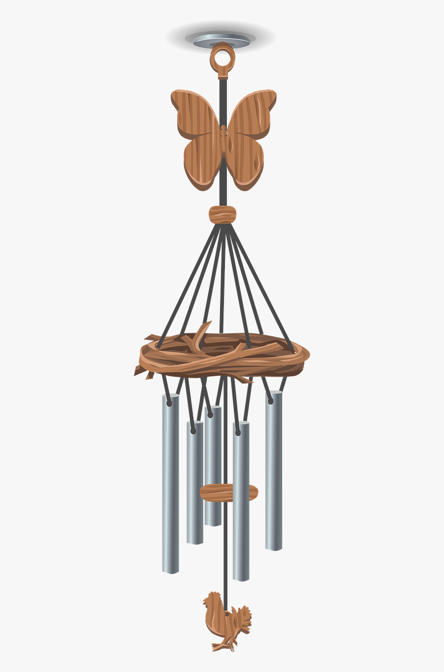 Wind Chimes Clipart Png, Transparent Clipart