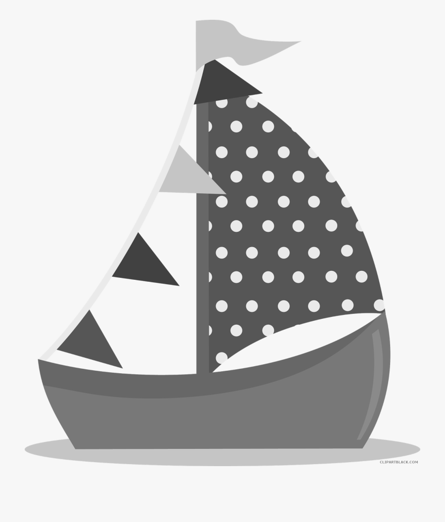 Cute Sailboat Clipart, Transparent Clipart