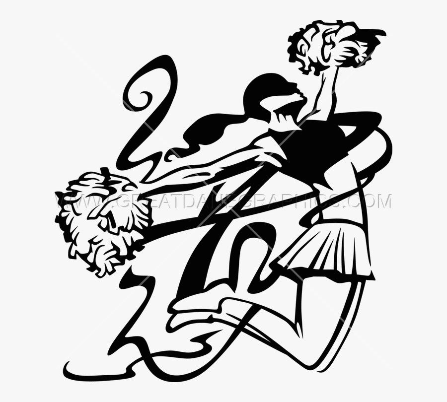 Cheer Megaphone Template - Illustration, Transparent Clipart