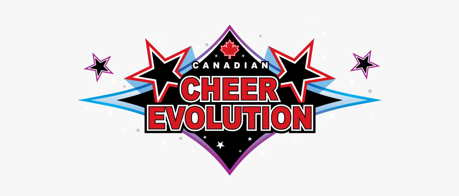 Canadian Cheer Evolution Events - Graphic Design, Transparent Clipart