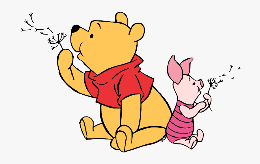 Pooh And Piglet Coloring, Transparent Clipart