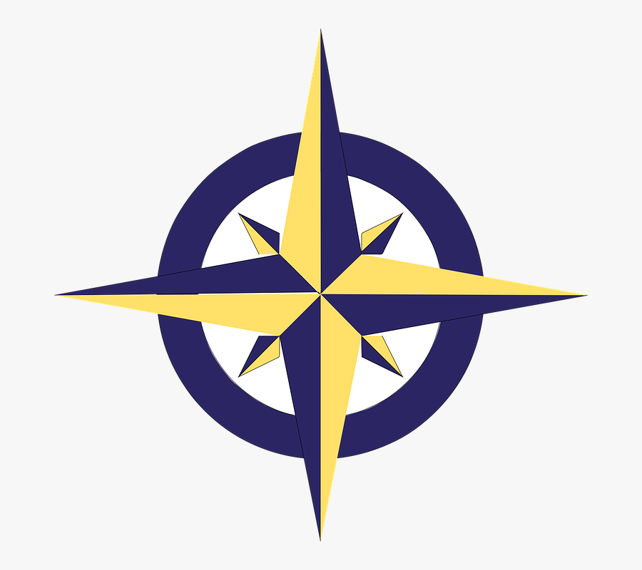 Compass Rose, Wind Rose, Navigation, Compass, South - Compass Points In Russian, Transparent Clipart