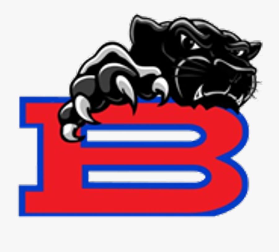 High School Panther Logo, Transparent Clipart