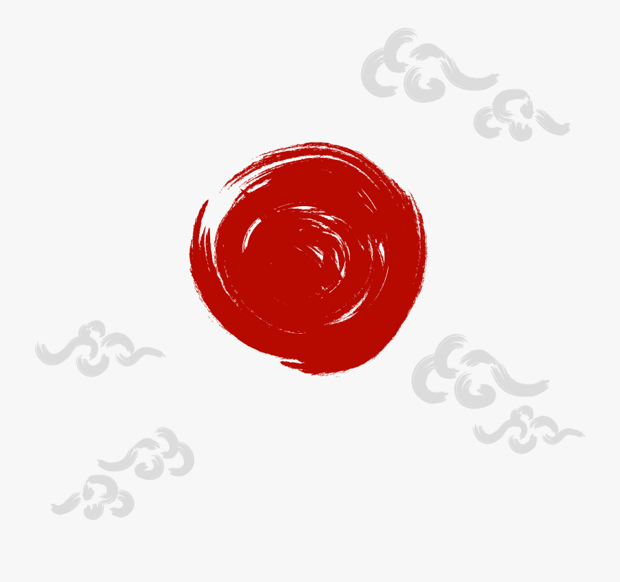 Red Download Clip Art China Wind Vector - Circle, Transparent Clipart