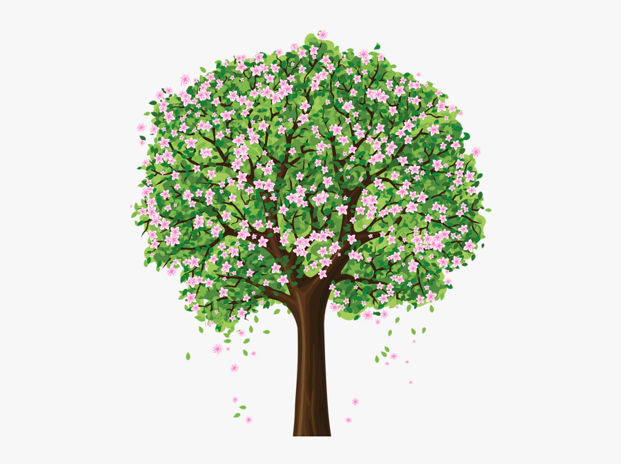 Cartoon Flower Tree Png, Transparent Clipart