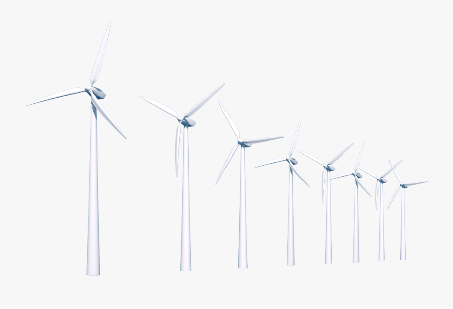 Wind Turbine Png - Windmills Without Background, Transparent Clipart