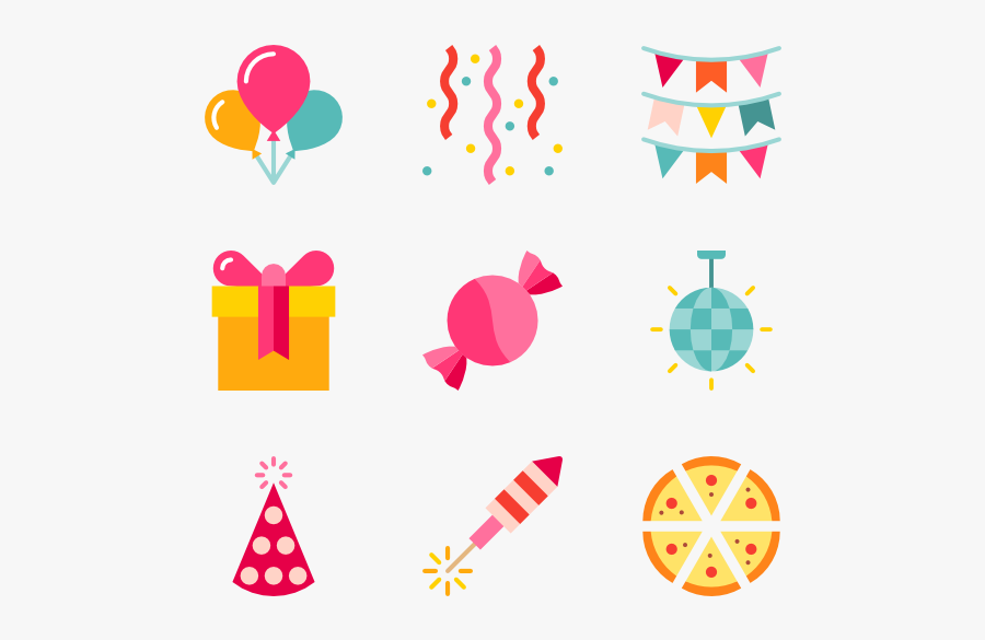 Party Icon Png, Transparent Clipart