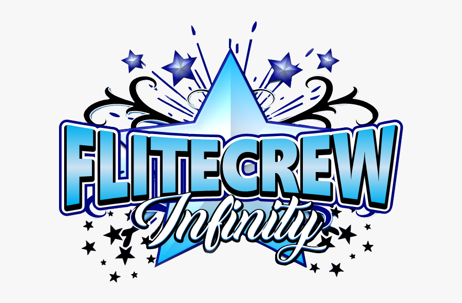 Flitecrew Infinity Cheerleading Logo - Cheerleading Logo, Transparent Clipart