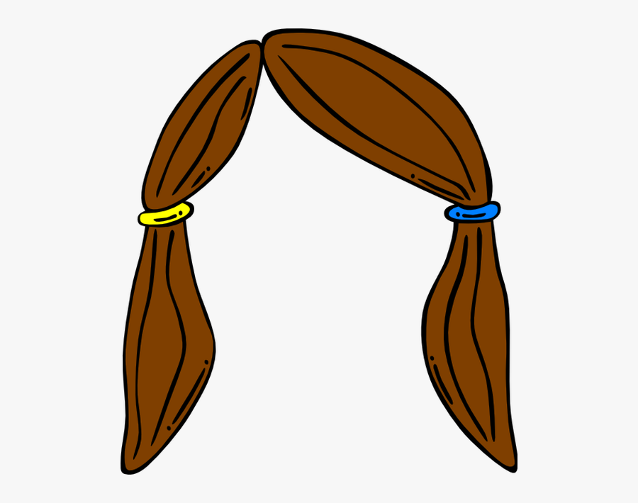 Hair Clip Art At Vector Clip Art Online Royalty Free - Girl Hair Clip Art, Transparent Clipart