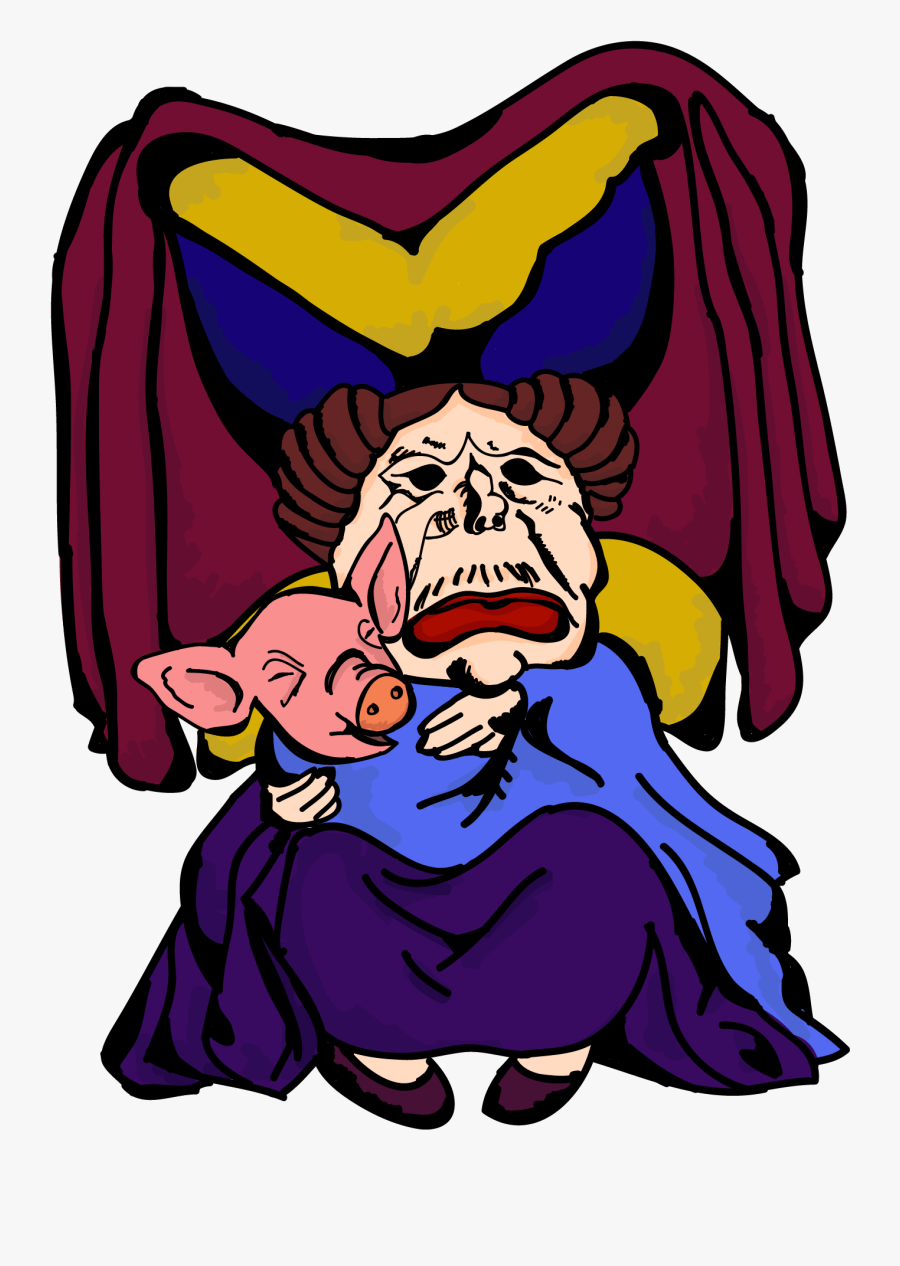 Clip Art Migration Stories Read More - Alice In Wonderland Characters The Duchess, Transparent Clipart