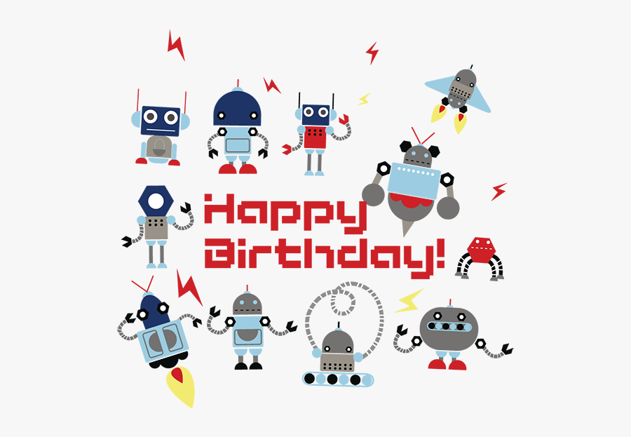 Kids Birthday Party Robotics For Kids, Transparent Clipart