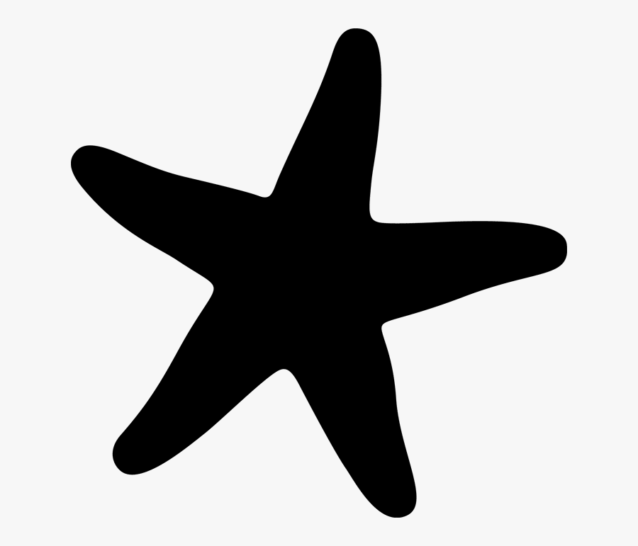 Starfish Silhouette Png - Sea Star Silhouette Png , Free Transparent