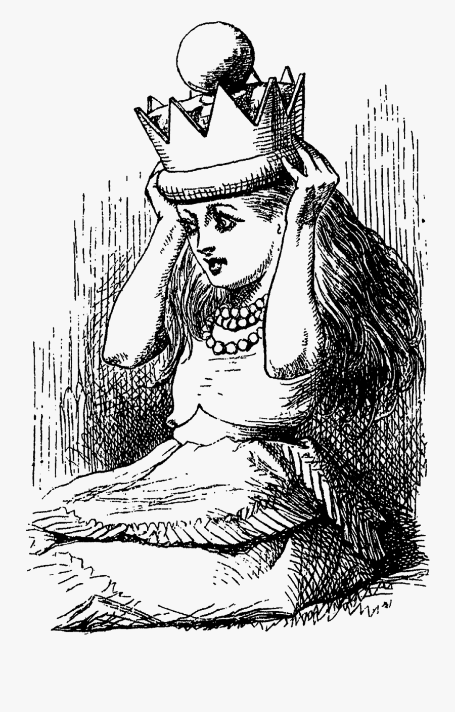 Free Alice In Wonderland Stock Image Digital Clipart - Alice Through The Looking Glass Queen Alice, Transparent Clipart