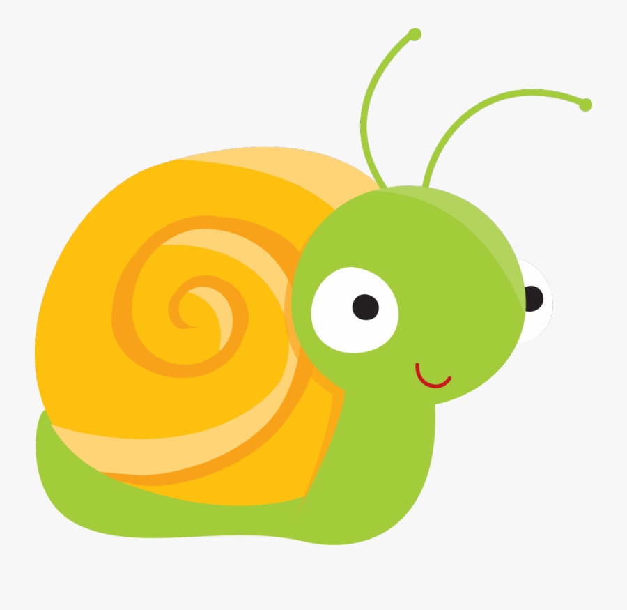 Animais I - Caracol Animado, Transparent Clipart