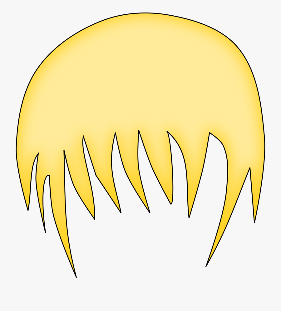 Boy Hair Clipart Clipartfest - Cartoon Boy Hair Png, Transparent Clipart