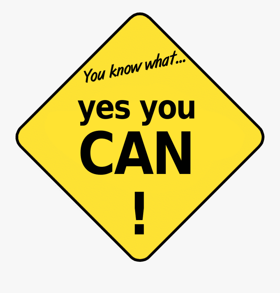 Yes You Can Clipart - Road Signs Sri Lanka, Transparent Clipart