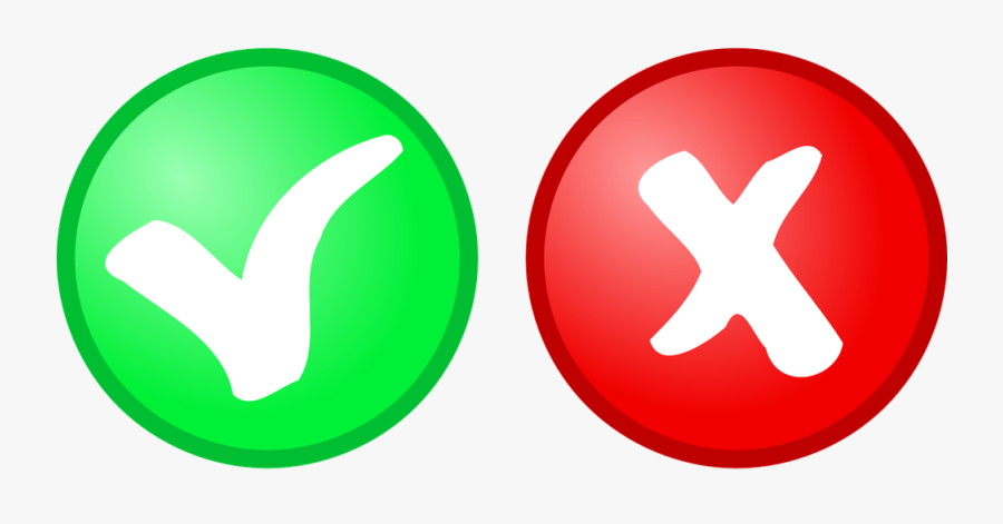 Thumb Image - Tick And Cross Clipart, Transparent Clipart
