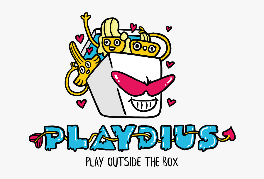 Playdius Plays Outside The Box With, Transparent Clipart