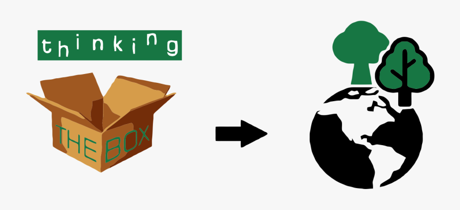 Think Outside The Box, Transparent Clipart